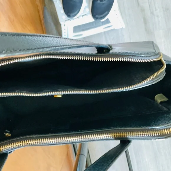 Kate Spade Black Leather Tote - Picture 14 of 16